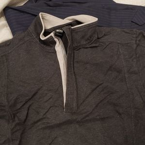 Hugo Boss half zip sweater (Large)